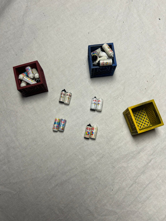 Mini spray can bundle