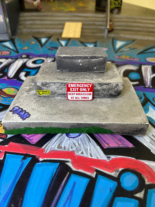 Concrete Street Pyramid Boxes