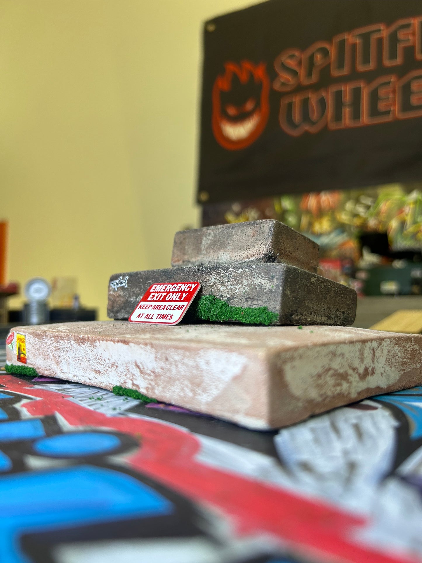 Concrete Street Pyramid Boxes