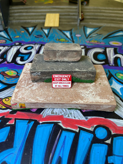 Concrete Street Pyramid Boxes