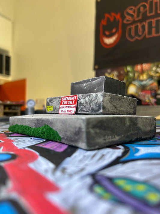 Concrete Street Pyramid Boxes