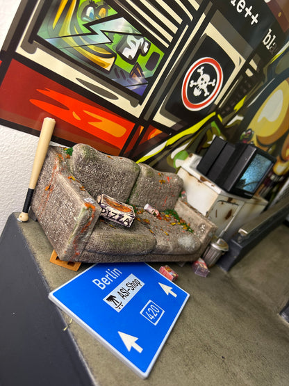 Concrete Sofa / Couch Kicker