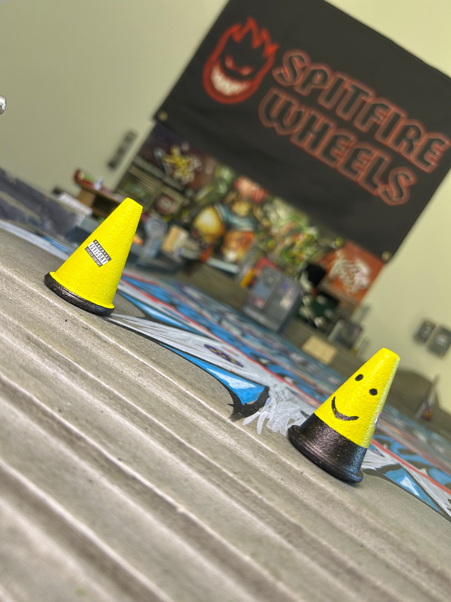 Concrete Street Theme Cone