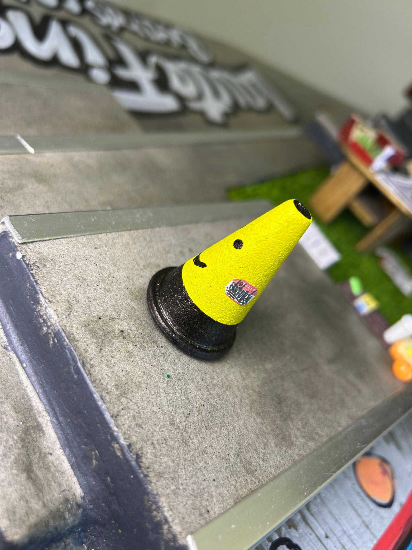 Concrete Street Theme Cone