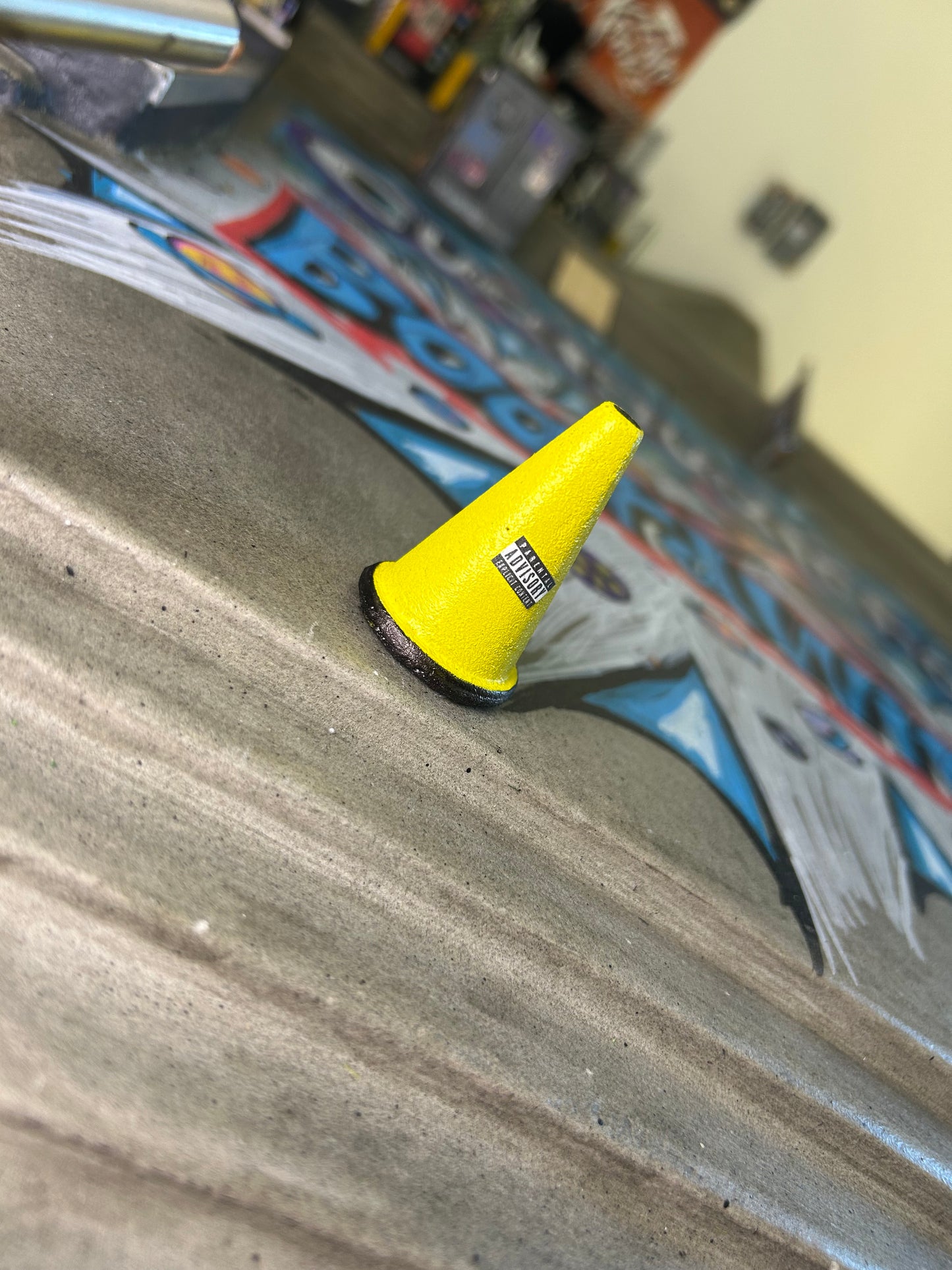 Concrete Street Theme Cone