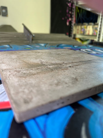 Street theme Concrete platform